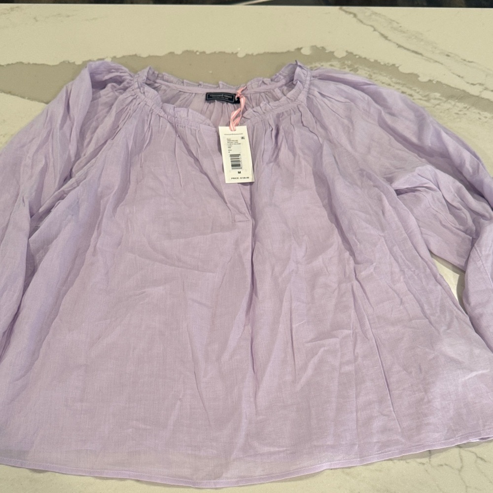 Vineyard Vines Light Purple Women's Blouse